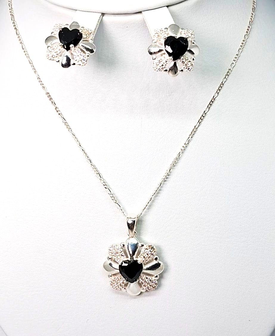 J0002 Juego Corazones negros - Imagen 1