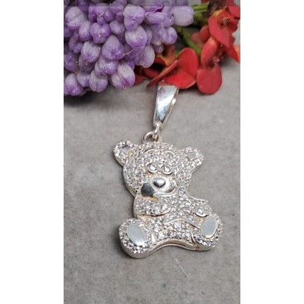 DIJE OSITO CON CIRCONIAS