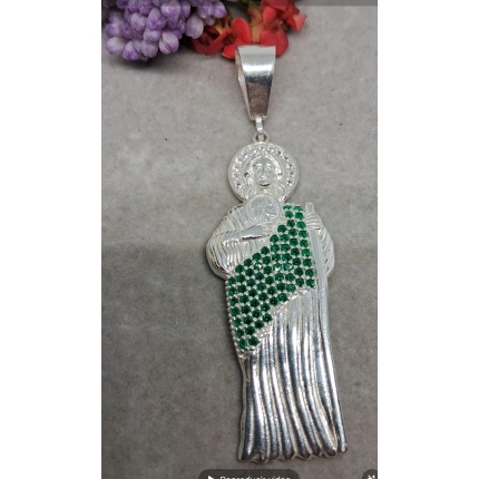 DIJE SAN JUDAS MANTO VERDE