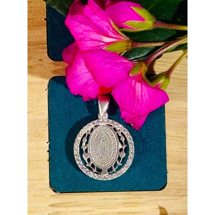 Dije medalla virgen de Guadalupe