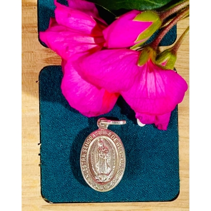 Dije medalla virgen de Guadalupe