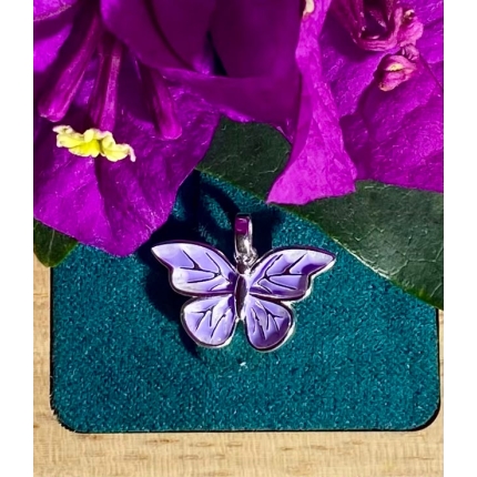 DIJE MARIPOSA LILA