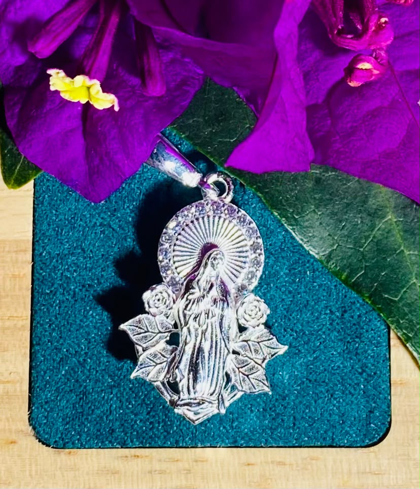 WhatsApp Image 2026-07-31 at 10.39.31 PM (2) DIJE VIRGEN DE GUADALUPE CON RESPLANDOR - Imagen 1